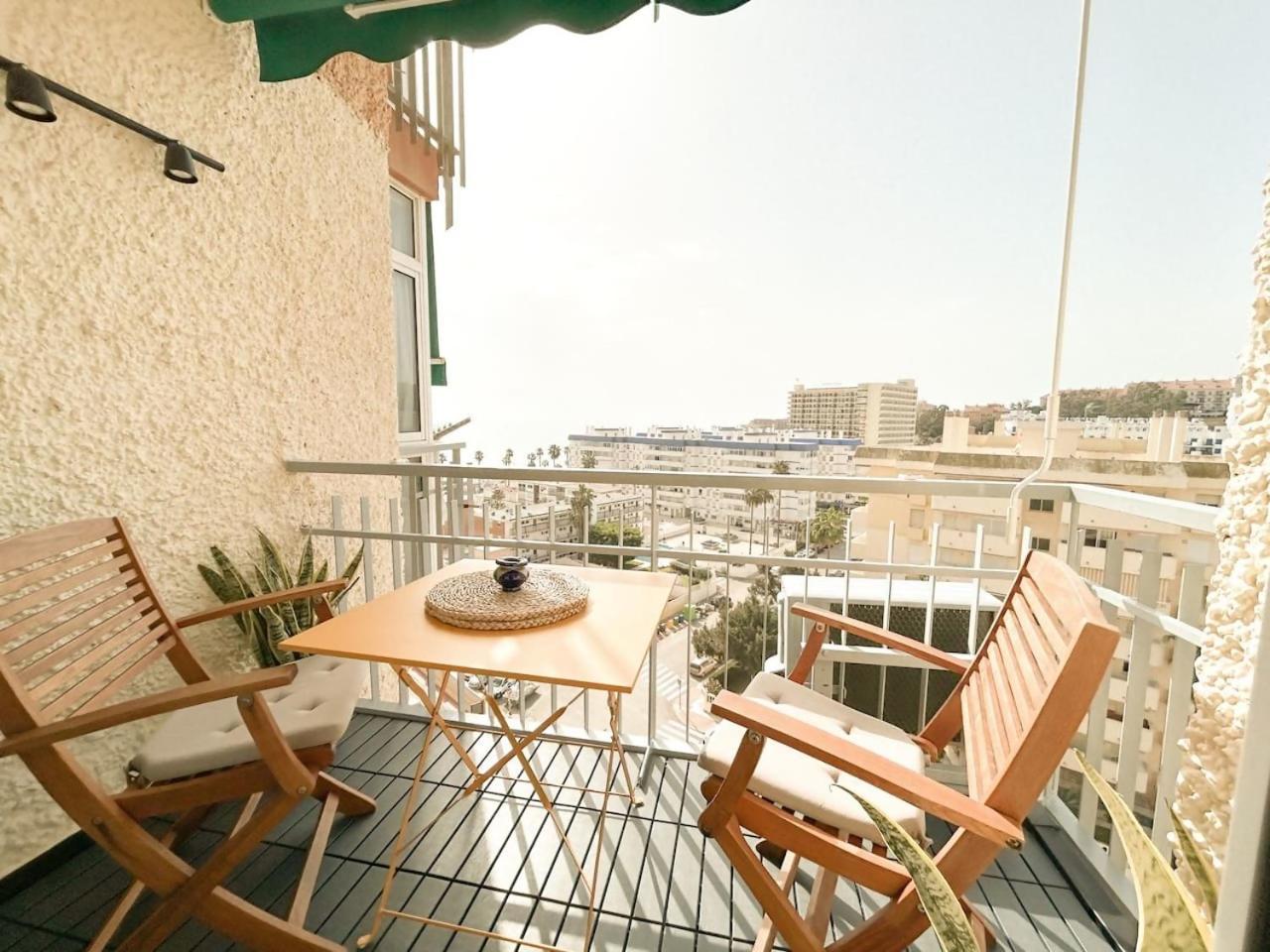 Vistas Al Mar A 1 Min De Playa Con Parkig Gratis Apartment Benalmádena Exterior foto