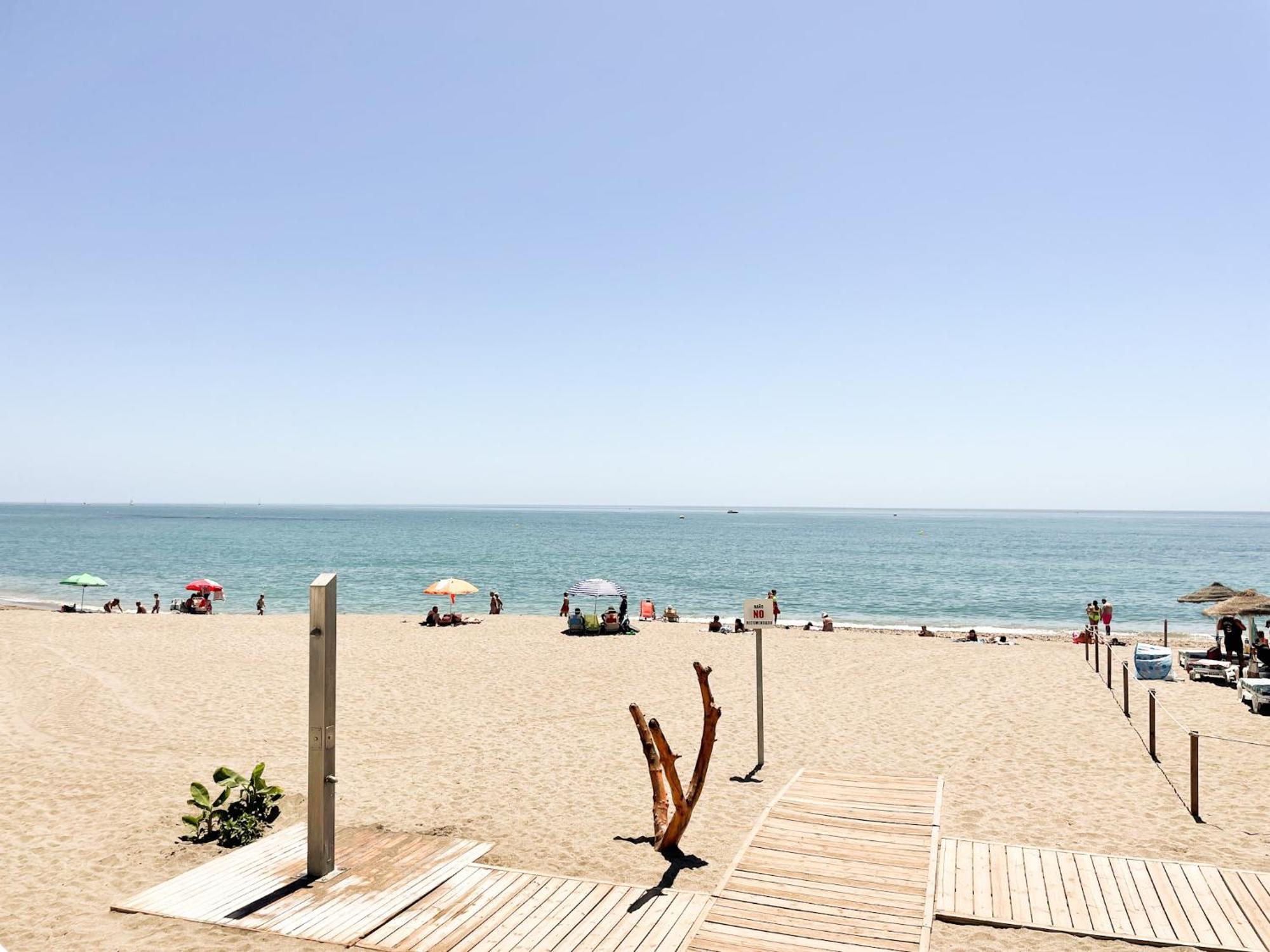 Vistas Al Mar A 1 Min De Playa Con Parkig Gratis Apartment Benalmádena Exterior foto